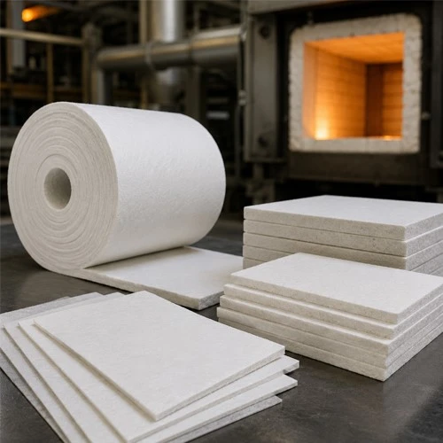 Ceramic fiber paper roll for high temperature gasket seal and furnace insulation Ceramic fiber paper roll for high temperature gasket seal and furnace insulation